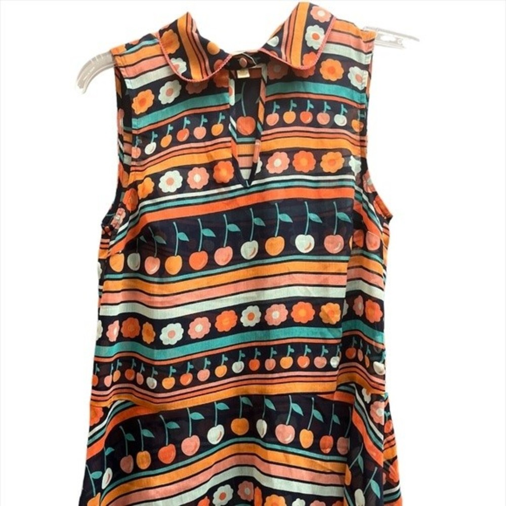 ModCloth Sleeveless Collared Top - Picture 2 of 3